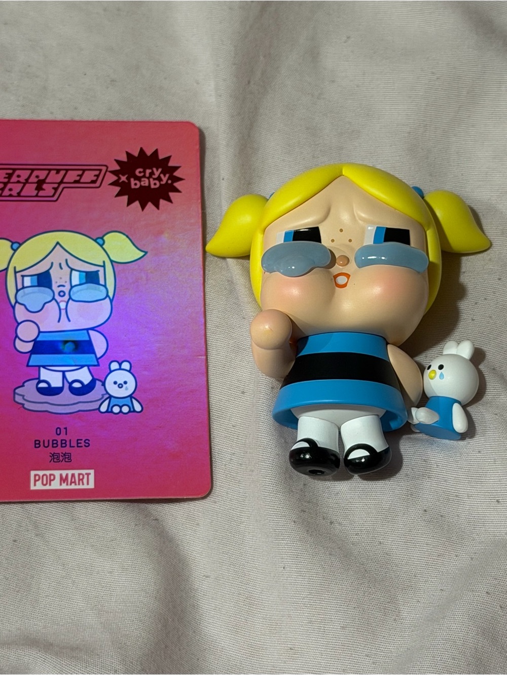 Bubble crybaby figure